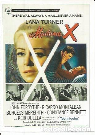 Postkarten: Miniposter 0324: Madame X - Varios