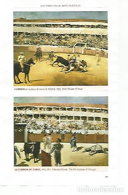 Postais: LAMINA COSSIO 51196: Corrida en Madrid y La Corrida de Toros por E. Manet - Varios