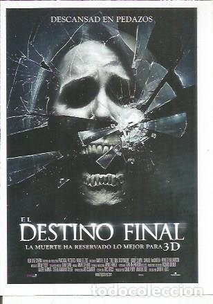 Postales: Miniposter 0338: El destino final 3D - Varios - Foto 1