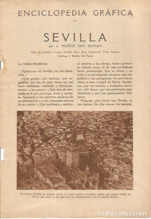 Postcards: LAMINA 25058: Vista aerea de Sevilla - J. Mu&ntilde;oz San Roman