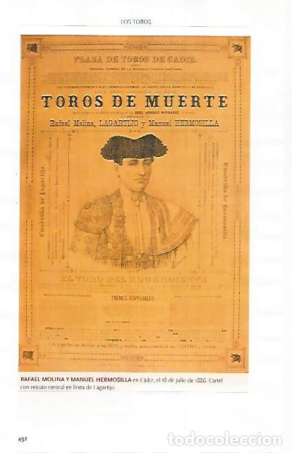 Cartes Postales: LAMINA COSSIO 51270: Cartel de toros de Cadiz 1886 - Varios