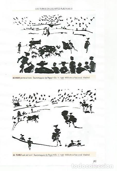 Cartoline: LAMINA COSSIO 51226: Echan perros al toro y El toro sale del toril de La Tauromaquia de Pepe-Hillo -