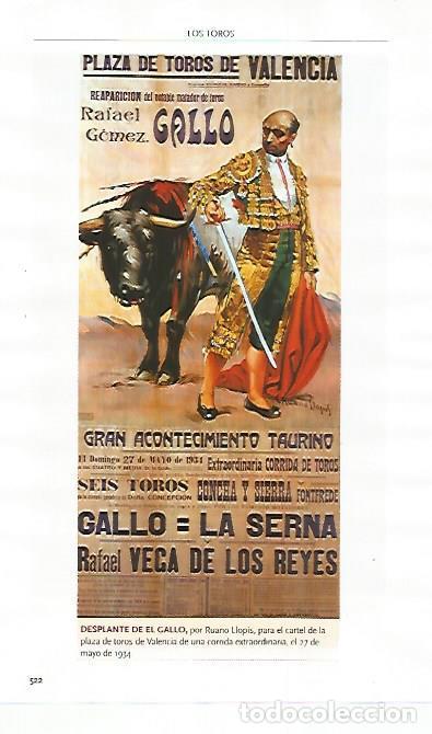 Cartoline: LAMINA COSSIO 51285: Desplante de El Gallo por Ruano Llopis - Varios