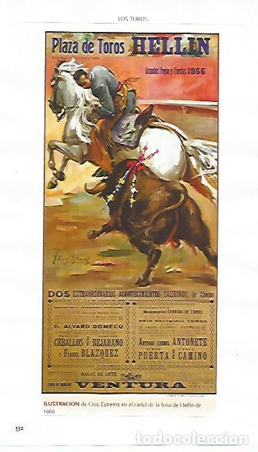 Cartoline: LAMINA COSSIO 51290: Cartel de Cros Estrems para la feria de Hellin de 1966 - Varios