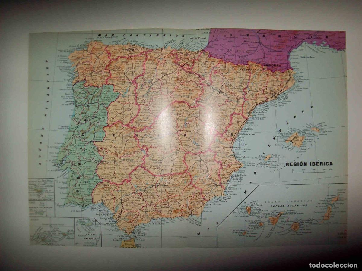 Cartoline: LAMINA 10939: Mapa de la Peninla Iberica - Varios