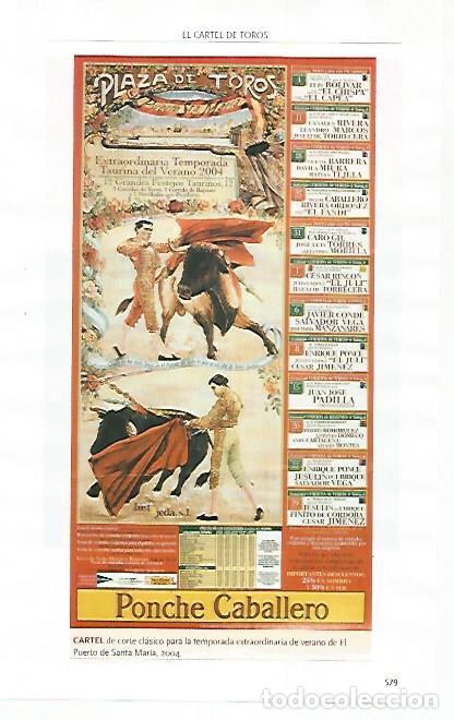 Cartoline: LAMINA COSSIO 51319: Cartel de toros para El Puerto de Santa Maria 2004 - Varios
