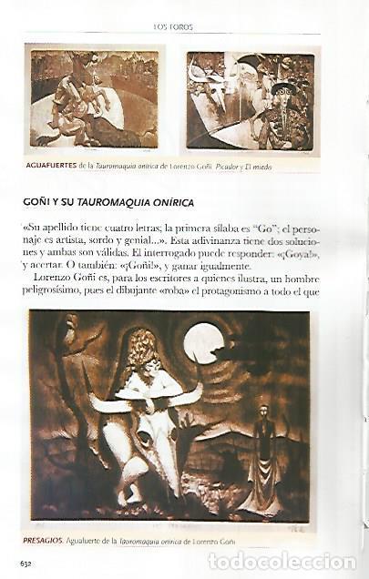 Postales: LAMINA COSSIO 51335: Aguafuertes de la Tauromaquia onirica de Lorenzo Go&ntilde;i - Varios