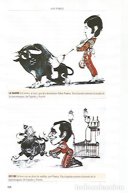 Postcards: LAMINA COSSIO 51340: Ilustraciones de Fabio Puerta para Enciclopedia extensa ilustrada de la tauroma