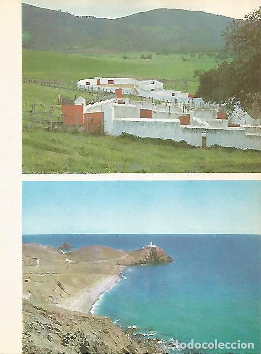 Postcards: LAMINA 10957: Cortijo en Huelva y Cabo de Gata en Almeria - Varios