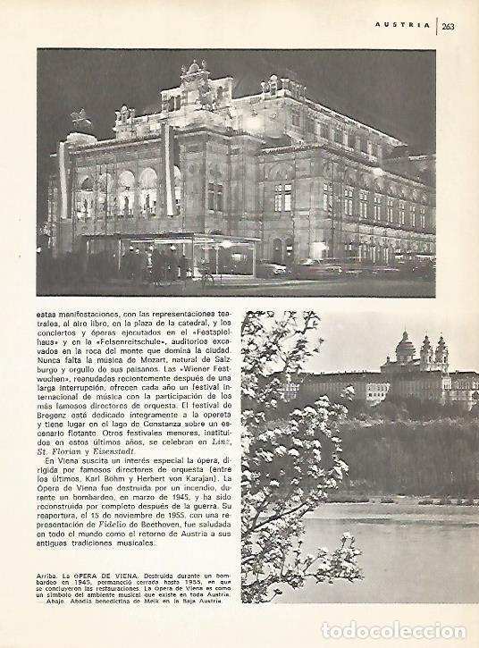 Postcards: LAMINA 10962: Opera de Viena y Abadia de Melk - Varios