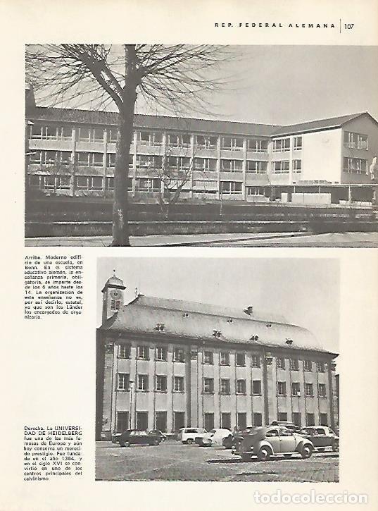 Postcards: LAMINA 11006: Escuela de Bonn y Universidad de Heilderberg - Varios