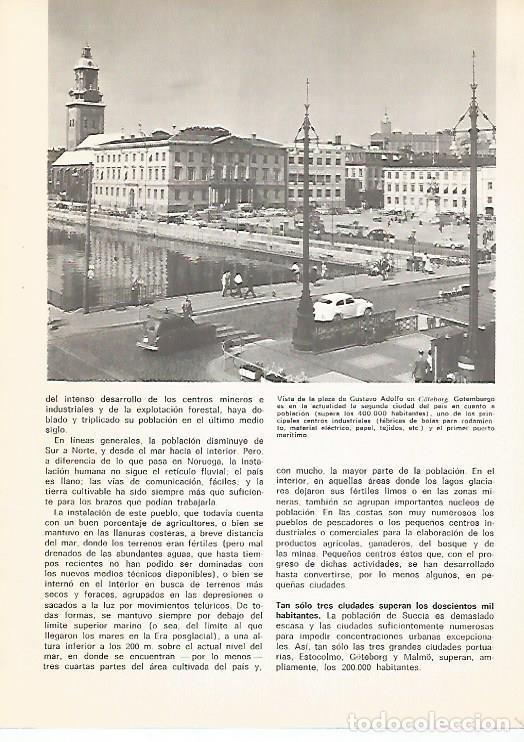 Cartes Postales: LAMINA 11031: Plaza de Gustavo Adolfo en Goteborg Suecia - Varios