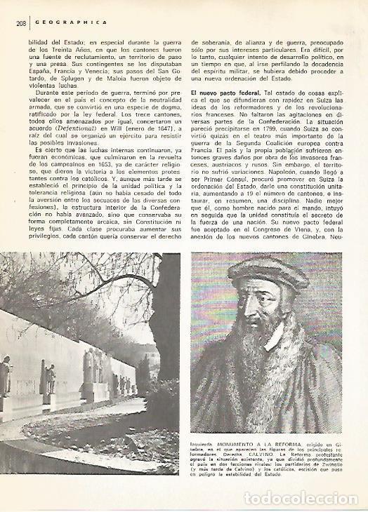 Cartoline: LAMINA 10980: Monumento a la Reforma en Gibebra y retrato de Calvino - Varios