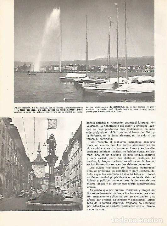 Cartoline: LAMINA 10985: Vista parcial de Berna y Ginebra Suiza - Varios