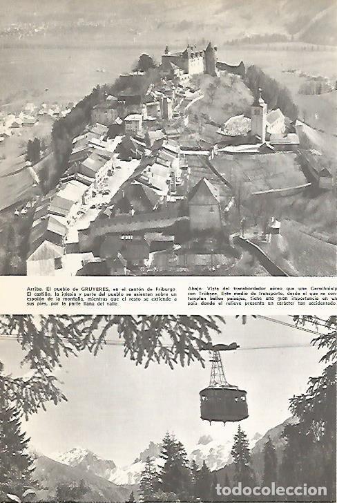 Postais: LAMINA 10990: Vista de Gruyeres Suiza - Varios