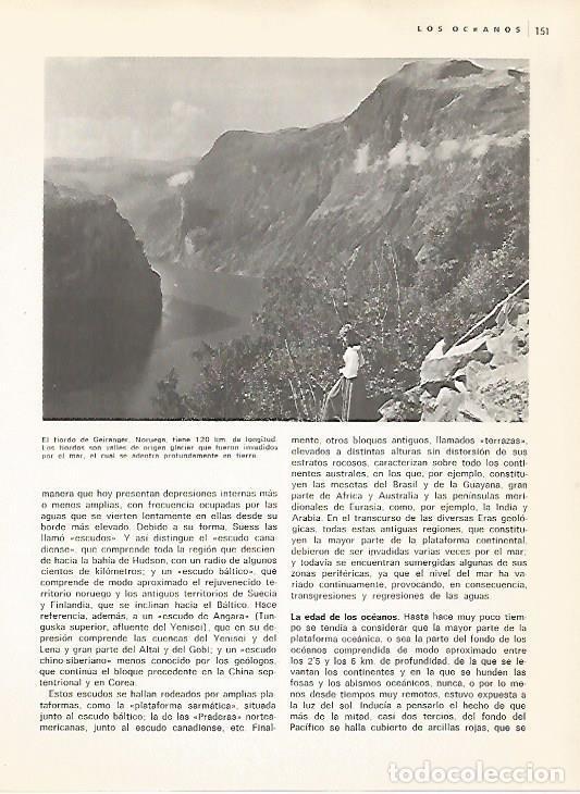Cartoline: LAMINA 11081: Fiordo de Geiranger Noruega - Varios