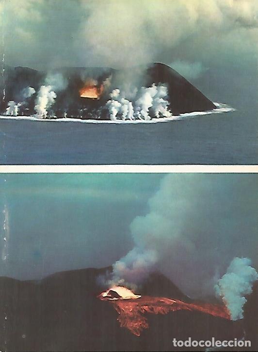 Postales: LAMINA 11098: Volcan Surtsey en 1964 - Varios