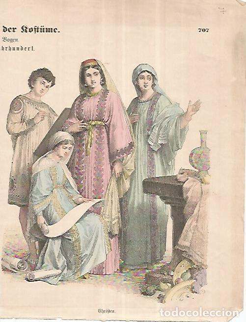 Postales: LAMINA 11166: Cristianos - Braun & Scheneider