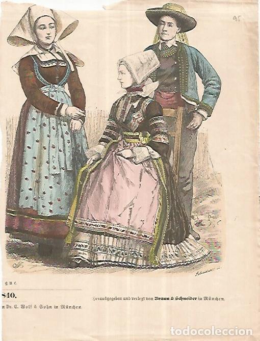 Postales: LAMINA 11172: Campesinos de Espa&ntilde;a - Braun & Scheneider