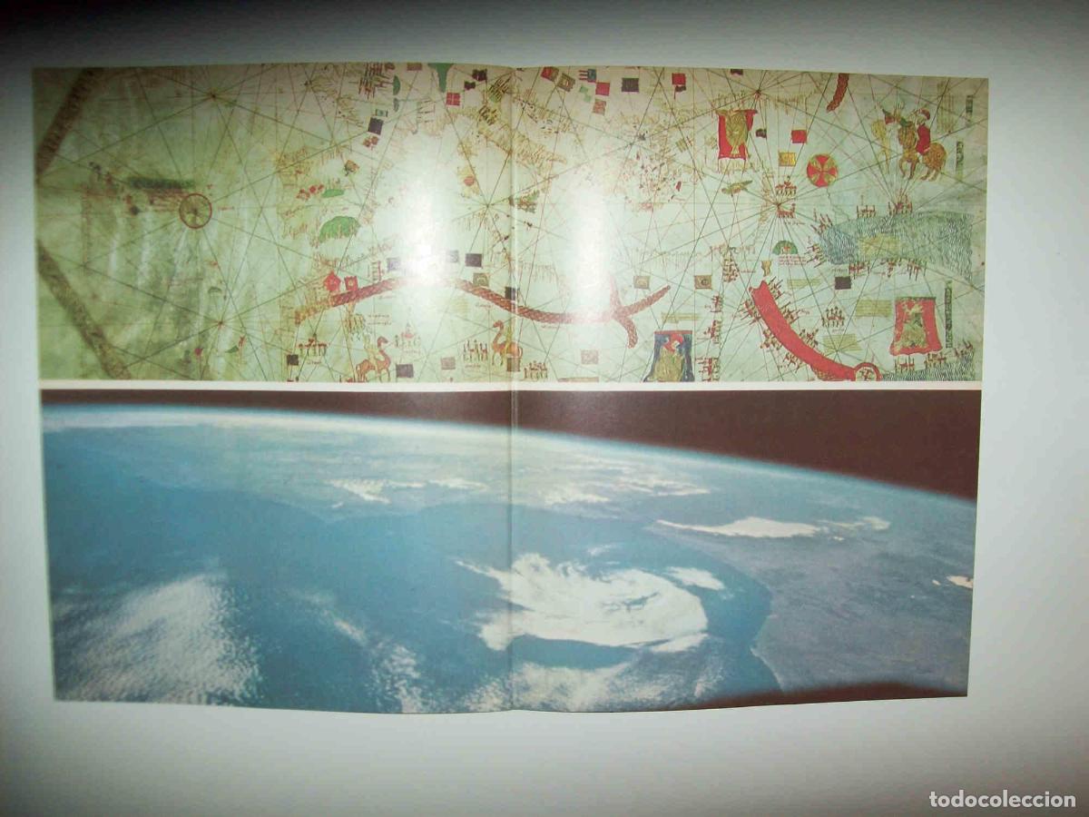 Postcards: LAMINA 11158: Mapa de 1439 y fotografia desde la capsula espacial Gemini X - Varios
