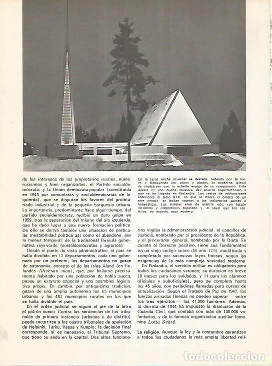 Cartes Postales: LAMINA 11135: Iglesia de Joutjarven Finlandia - Varios
