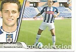 Postcards: CROMO ALBUM LIGA DE FUTBOL 2007-2008: Camu&ntilde;as (no 140) Recreativo de Huelva - Varios