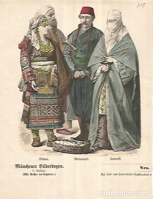 Postcards: LAMINA 11202: Hombres y mujeres del Este - Braun & Scheneider