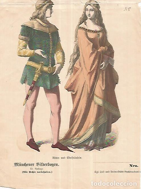 Postcards: LAMINA 11165: Caballero y dama - Braun & Scheneider