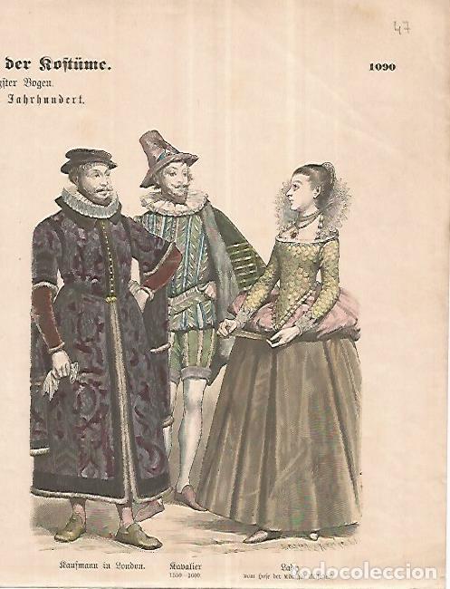 Cartoline: LAMINA 11189: Lady y Hombres de Londres - Braun & Scheneider
