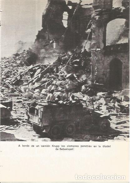 Postales: LAMINA 25325: Alemanes entrando en Sebastopol - Karl Von Vereiter
