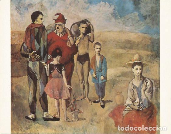 Postkarten: LAMINA 25279: Familia de saltimbanquis, por Picasso - Varios