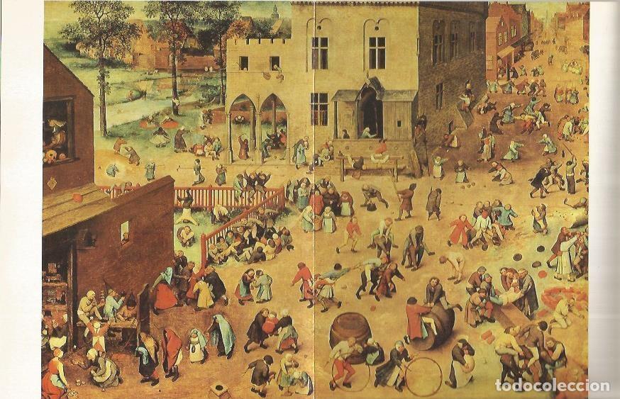 Postales: LAMINA 25285: Juegos de ni&ntilde;os, por P. Breugel el Viejo - Varios