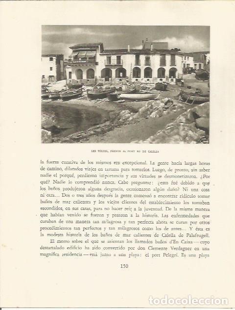 Cartes Postales: LAMINA 25148: Les Voltes en Calella de Palafrugell - Josep Pla