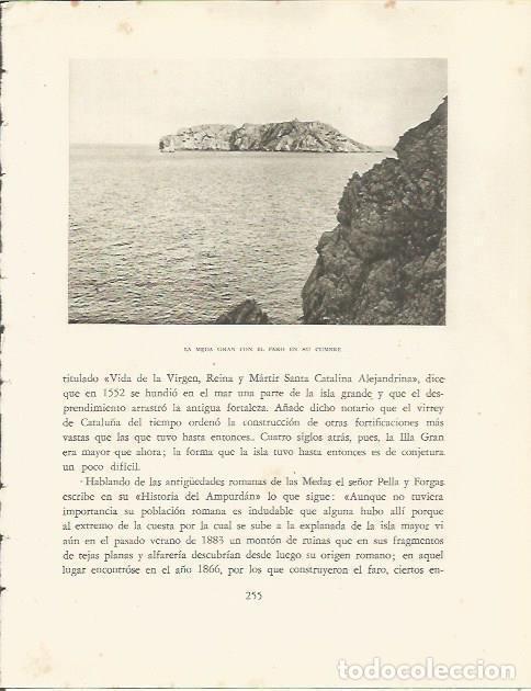 Cartoline: LAMINA 25192: Faro de las Islas Medas - Josep Pla