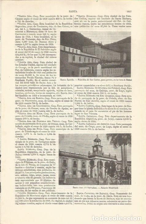 Postales: LAMINA ESPASA 37026: Pabellon de San Carlos en Santa Agueda - Varios