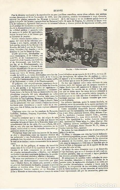 Postales: LAMINA ESPASA 30299: Ni&ntilde;os de Hurdes - Varios