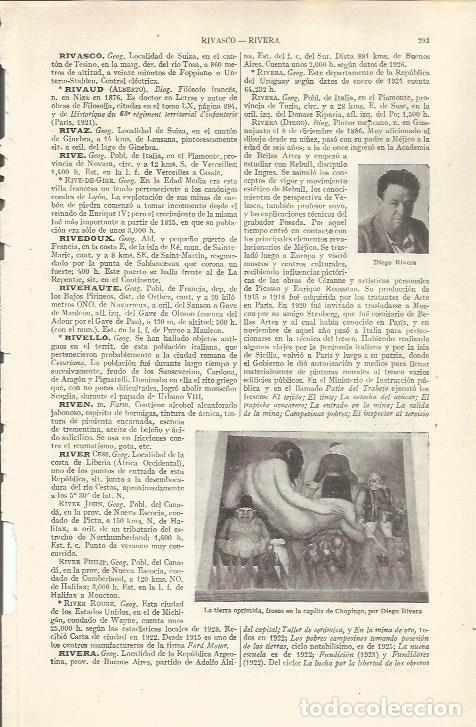 Postais: LAMINA ESPASA 36963: La tierra oprimida, por Diego Rivera - Varios