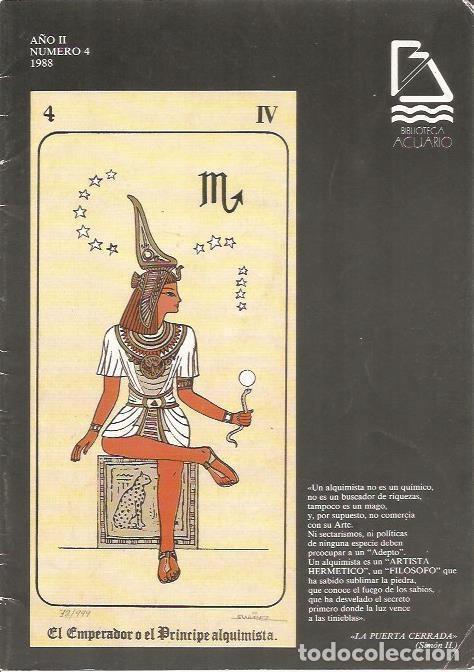 Cartes Postales: LAMINA 25673: Portada de la revista Biblioteca Acuario numero 4 - Varios