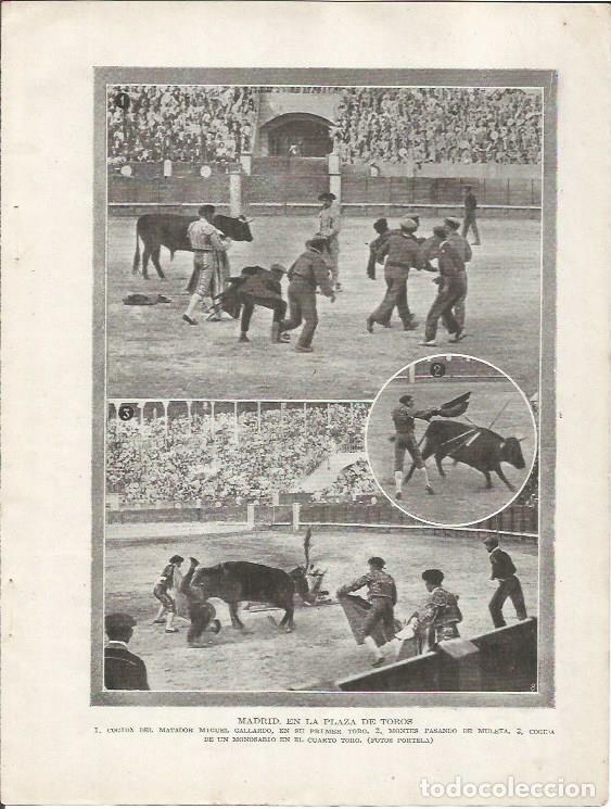 Cartes Postales: LAMINA 25708: Corrida de toros en Madrid - Varios