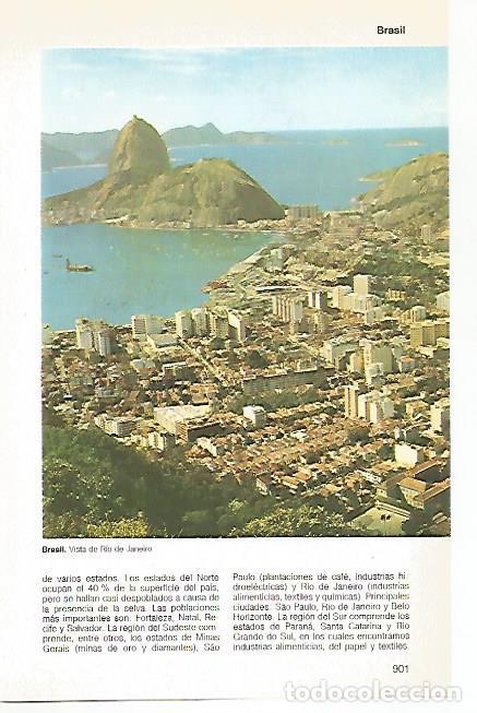 Postkarten: LAMINA 11175: Vista de Rio de Janeiro Brasil - Varios