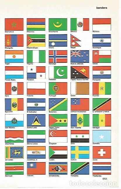 Cartoline: LAMINA 11210: Banderas - Varios