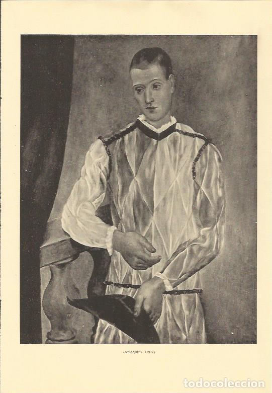 Cartoline: LAMINA 25627: Arlequin, por Picasso - Varios