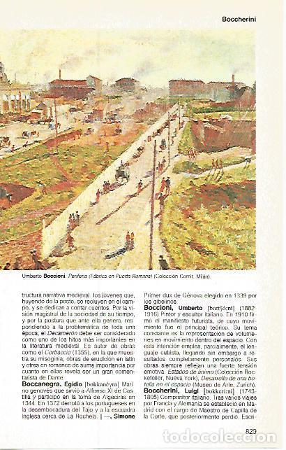 Cartoline: LAMINA 11230: Periferia por Umberto Boccioni - Varios