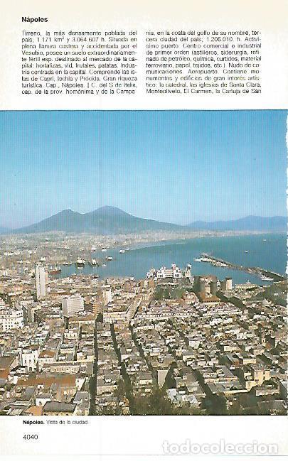 Postcards: LAMINA 11255: Vista de Napoles Italia - Varios