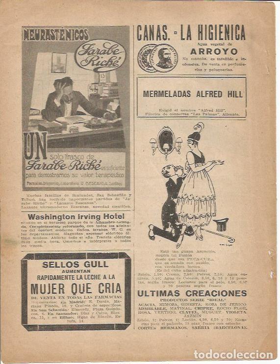 Postcards: LAMINA 25772: Publicidad de Sellos Gull y Hotel Washington Irving de Granada - Varios