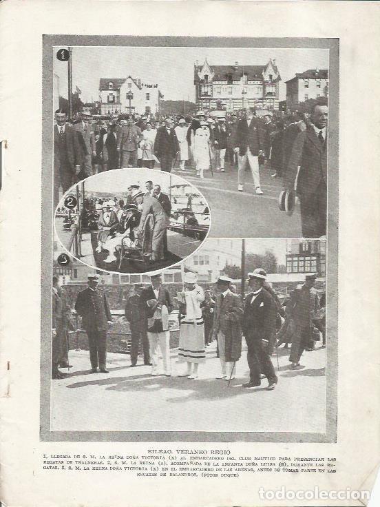 Postcards: LAMINA 25742:La reina Victoria de vacaciones en Bilbao - Varios