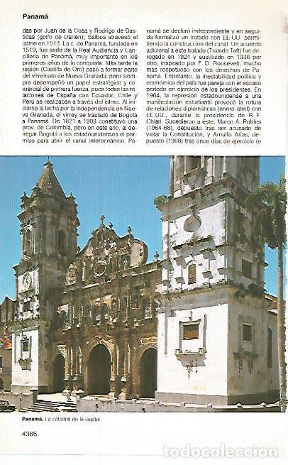 Postcards: LAMINA 11299: Catedral de Panama - Varios