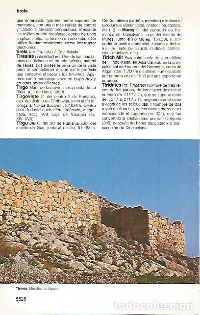 Postcards: LAMINA 11332: Murallas de Tirinto Grecia - Varios