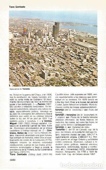 Postkarten: LAMINA 11324: Toronto Canada - Varios