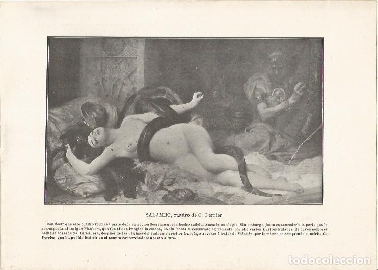 Postkarten: LAMINA 25416: Salambo, por G. Ferrier - Varios